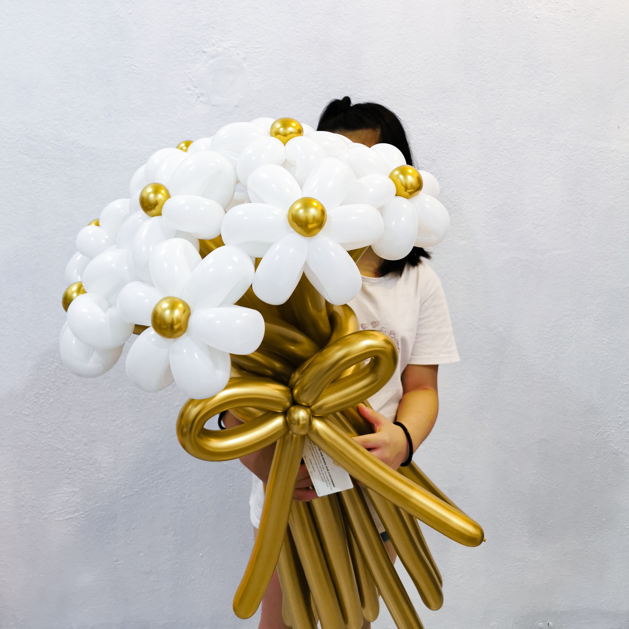 Balloon Flower Golden Grace Bouquet